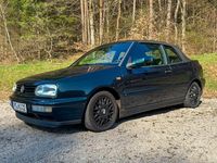 Gebraucht VW Golf Cabriolet 101 PS (74 kW) 1997 Grün Cabrio