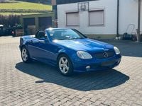Gebraucht Mercedes SLK200 170 PS (125 kW) 2000 Blau Cabrio