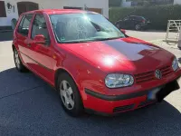 Gebraucht VW Golf III 75 PS (55 kW) 1998 Rot Kombi