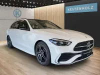 Gebraucht Mercedes C200 AMG 163 PS (119 kW) 2024 Unilack polarweiß Kombi