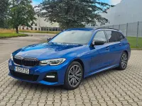 Gebraucht BMW 320e M Sport 204 PS (150 kW) 2021 Blau Kombi