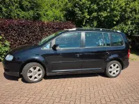 Brugt VW Touran 105 HK (77 kW) 2006 Sort MPV