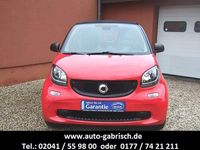 Gebraucht Smart ForTwo Coupé Passion 71 PS (52 kW) 2017 Sicherheitszelle in black/red Coupé