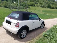 Gebraucht Mini Cooper Cabriolet 122 PS (89 kW) 2011 Weiß Cabrio