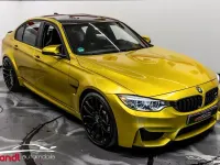 Używany BMW M3 Performance 431 KM (317 kW) 2015 Żółty Sedan/Limuzyna