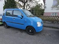 Occasion Opel Agila 75 ch (55 kW) 2002 Bleue Monospace