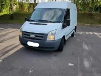 Gebraucht Ford Transit 85 PS (62 kW) 2010 Weiß Van / Kleinbus