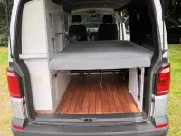 Gebraucht VW Transporter 150 PS (110 kW) 2016 Silber Van