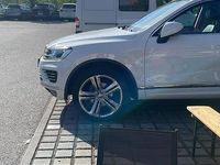 Gebraucht VW Touareg R-line 262 PS (192 kW) 2015 Weiß SUV