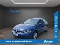 Second-hand VW Polo Life 95 CP (69 kW) 2022 Albastru Hatchback