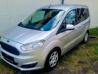 Gebraucht Ford Tourneo Courier 100 PS (73 kW) 2015 Silber Van / Kleinbus