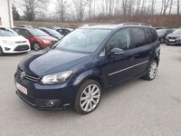 Gebraucht VW Touran Highline 150 PS (110 kW) 2015 Blau Van / Kleinbus