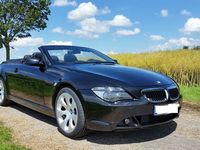Gebraucht BMW 630 Cabriolet 258 PS (189 kW) 2007 Schwarz metallic Cabrio