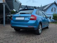 Gebraucht Skoda Rapid Joy 116 PS (85 kW) 2016 Blau Kleinwagen