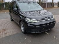 Gebraucht VW Caddy Maxi Dark Label 122 PS (89 kW) 2022 Schwarz Van / Kleinbus
