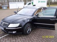 gebraucht VW Phaeton 4,2 87000km Schwarz 4 Sitze Stand Klima Stand Heizung