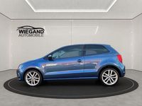 Gebraucht VW Polo Highline 90 PS (66 kW) 2014 Blau Kleinwagen