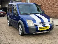 Gebraucht Ford Tourneo Connect 110 PS (80 kW) 2009 Blau Van / Kleinbus