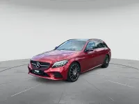 Gebraucht Mercedes C300 Business 245 PS (180 kW) 2019 Hyanzinthrot  metallic Kombi