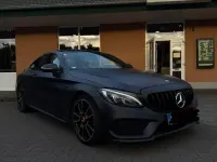 Gebraucht Mercedes C220 AMG line 170 PS (125 kW) 2015 Blau Coupé