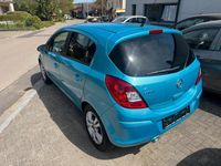 Gebraucht Opel Corsa 101 PS (74 kW) 2012 Blau Kleinwagen