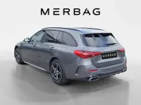 Gebraucht Mercedes C300e AMG line 204 PS (150 kW) 2024 Metalliclack selenitgrau Kombi