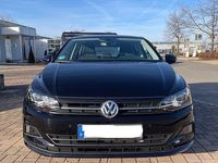 Gebraucht VW Polo Comfortline 75 PS (55 kW) 2018 Schwarz Kleinwagen