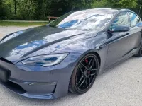 Gebraucht Tesla Model S Plaid 750 kW (1020 PS) 2023 Grau Kleinwagen
