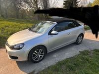 Gebraucht VW Golf Cabriolet 105 PS (77 kW) 2012 Silber Cabrio