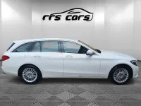 Gebraucht Mercedes C220 Exclusive 170 PS (125 kW) 2015 Polarweiss  unilack Kombi