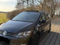 Gebraucht VW Sharan Black Edition 184 PS (135 kW) 2017 Schwarz Van / Kleinbus
