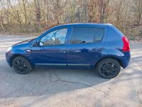 Gebraucht Dacia Sandero 75 PS (55 kW) 2009 Blau Kleinwagen