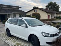 Gebraucht VW Golf VI 102 PS (75 kW) 2010 Weiß Kleinwagen