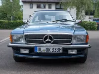 Gebraucht Mercedes SL420 218 PS (160 kW) 1986 Blau Cabrio