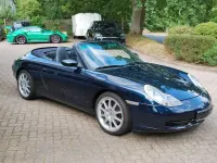 Gebraucht Porsche 996 300 PS (220 kW) 1998 Oceanblaumetallic Cabrio
