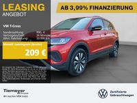 Gebraucht VW T-Cross Goal 116 PS (85 kW) 2024 Rot SUV