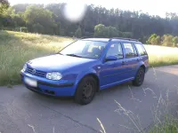 Gebraucht VW Golf IV 90 PS (66 kW) 2000 Blau Kombi