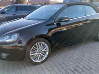 Gebraucht VW Golf Cabriolet S 140 PS (102 kW) 2015 Schwarz Cabrio