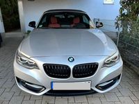 Gebraucht BMW 220 Sport Line 190 PS (139 kW) 2015 Silber Cabrio