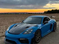 Gebraucht Porsche 718 500 PS (367 kW) 2022 Blau Coupé