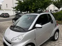 Gebraucht Smart ForTwo Cabrio Passion 71 PS (52 kW) 2008 Silber Cabrio
