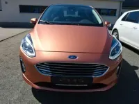 Gebraucht Ford Fiesta Titanium 101 PS (74 kW) 2017 Kalaharibraun metallic Kleinwagen