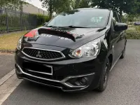 Gebraucht Mitsubishi Space Star 71 PS (52 kW) 2017 Schwarz Kleinwagen