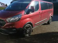 Usata Ford Transit Custom 131 CV (96 kW) 2022 Rosso Monovolume