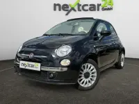 Gebraucht Fiat 500 Lounge 69 PS (50 kW) 2013 Schwarz metallic Cabrio