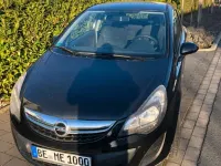 Gebraucht Opel Corsa Edition 69 PS (50 kW) 2014 Schwarz Kleinwagen