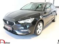 Gebraucht Seat Leon FR 150 PS (110 kW) 2022 Midnight schwarz metallic (midni Kombi