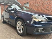 Usata VW Eos 122 CV (89 kW) 2013 Blu Cabrio
