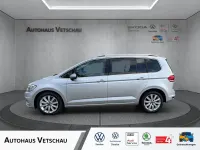 Gebraucht VW Touran Highline 150 PS (110 kW) 2020 Silber Van / Kleinbus