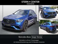 Gebraucht Mercedes GLC63 AMG Night 510 PS (375 kW) 2022 Metalliclack spektralblau SUV